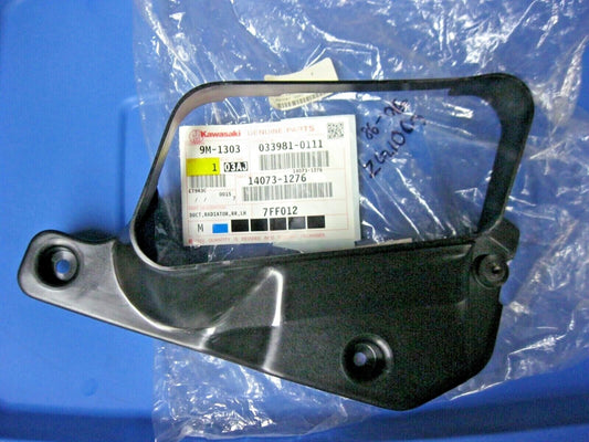 Kawasaki OEM ZG1000 Concours Radiator Duct Rear Left Hand Side 14073-1276