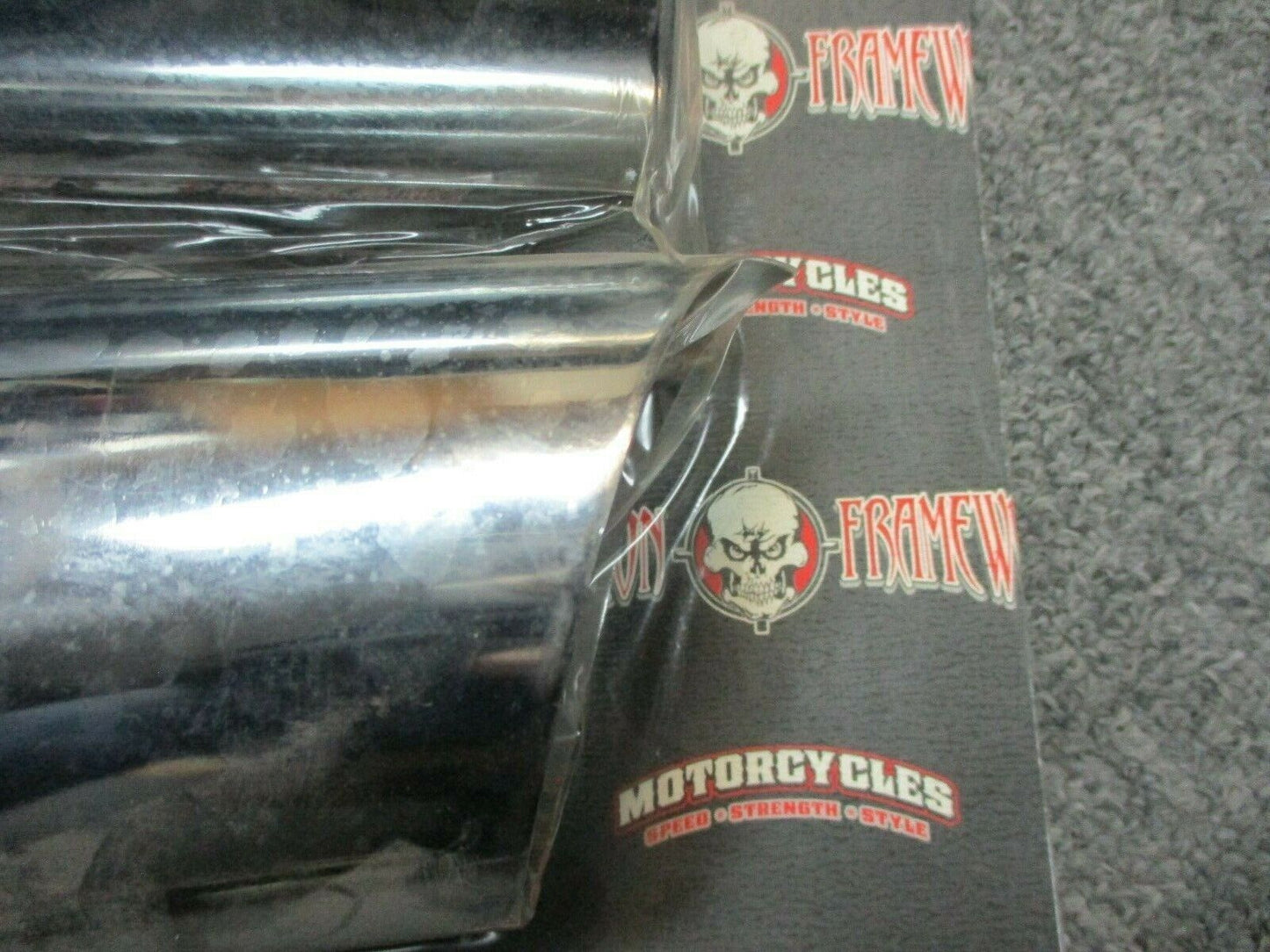 Native Bagger Fork Sliders Chrome FLSTF,FLHR,FLHT,FLTR Replaces OEM 45963-97