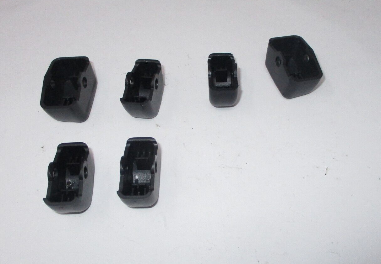 Black  Stock Switch Caps Kit  Fits '16-Later  Dyna/Softail/XL  6 PCS