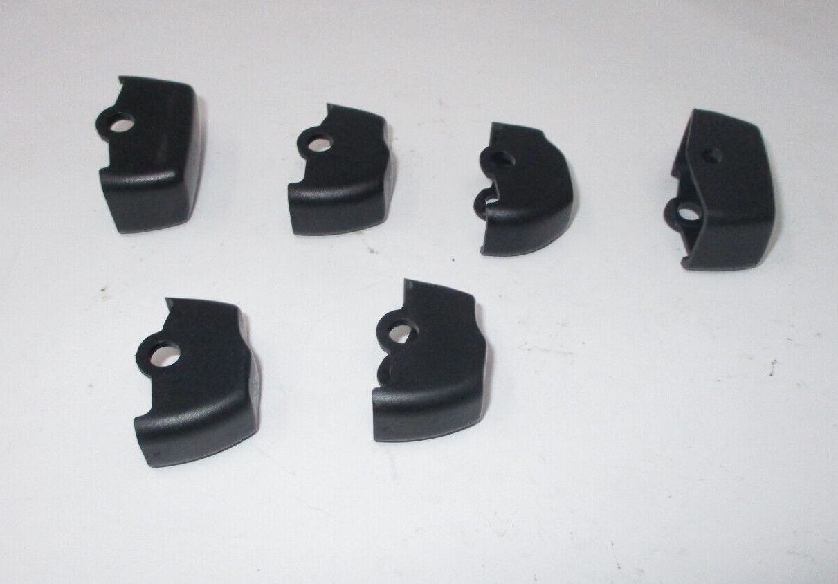 Black  Stock Switch Caps Kit  Fits '16-Later  Dyna/Softail/XL  6 PCS