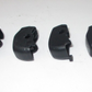 Black  Handlebar Switch Covers 4 pieces