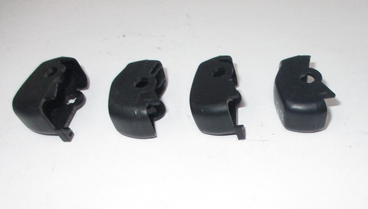 Black  Handlebar Switch Covers 4 pieces