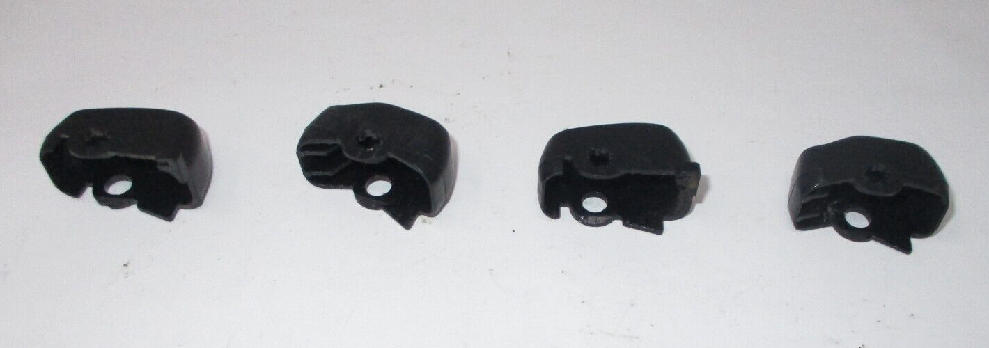 Black  Handlebar Switch Covers 4 pieces