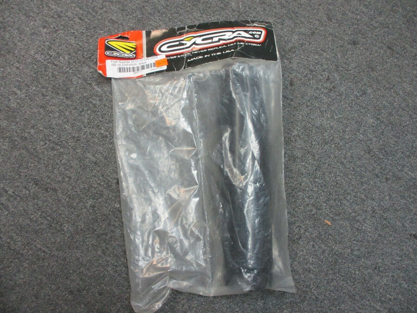 Honda CRF250/450 Black Fork Guard Left Side Only By Cycra 6900-12