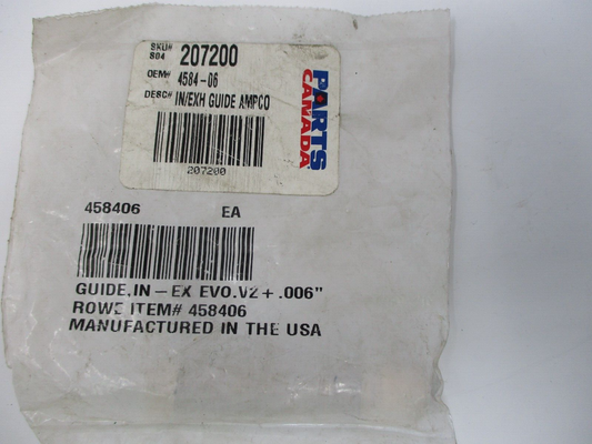 Ampco Intake Exhaust Guide Valve 458406