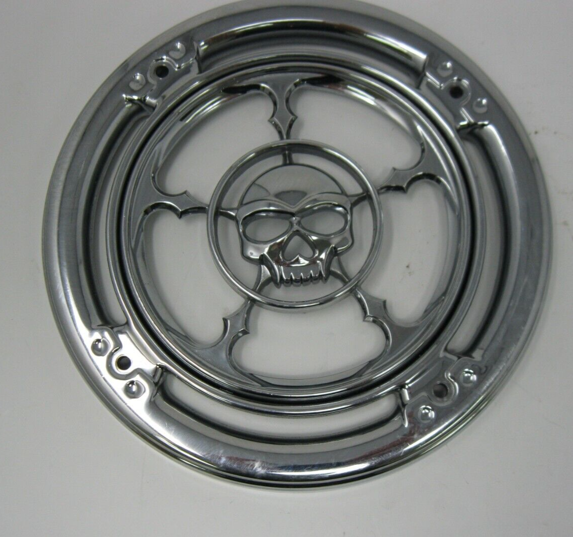 6.5'' Speaker Grills with Kuyakyn Zombie Trim 3787