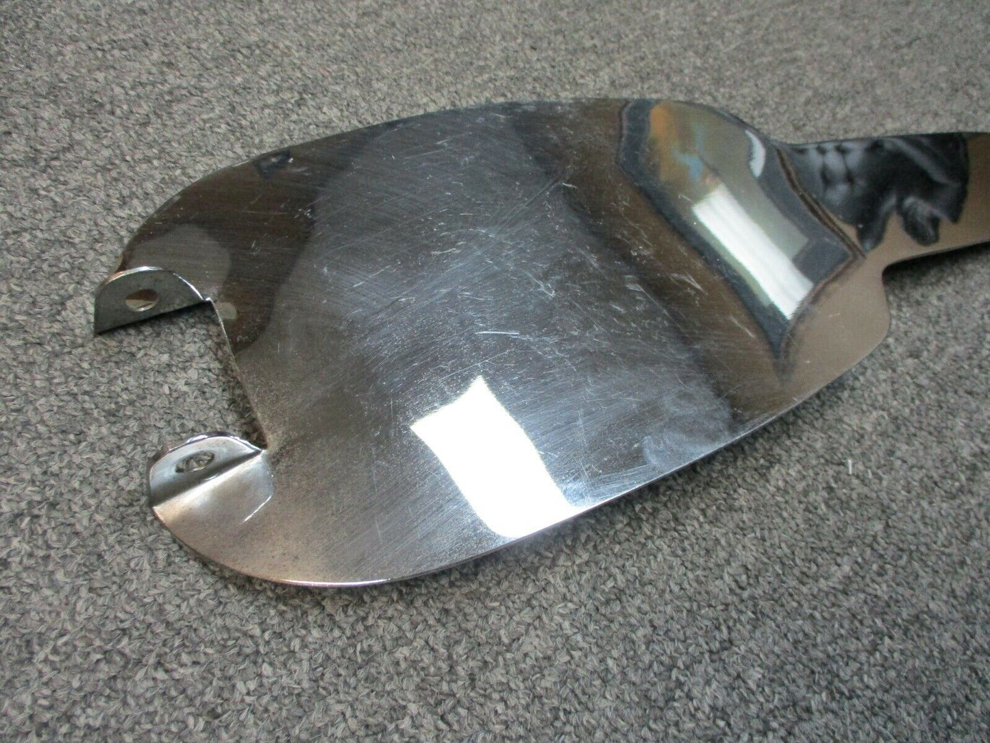 Chrome Fuel Gas Tank Panel fits Harley Davidson Split Fuel Tanks