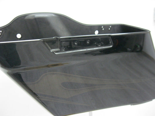 Harley-Davidson OEM CVO Left Saddlebag Stretched Black Metallic 90200730