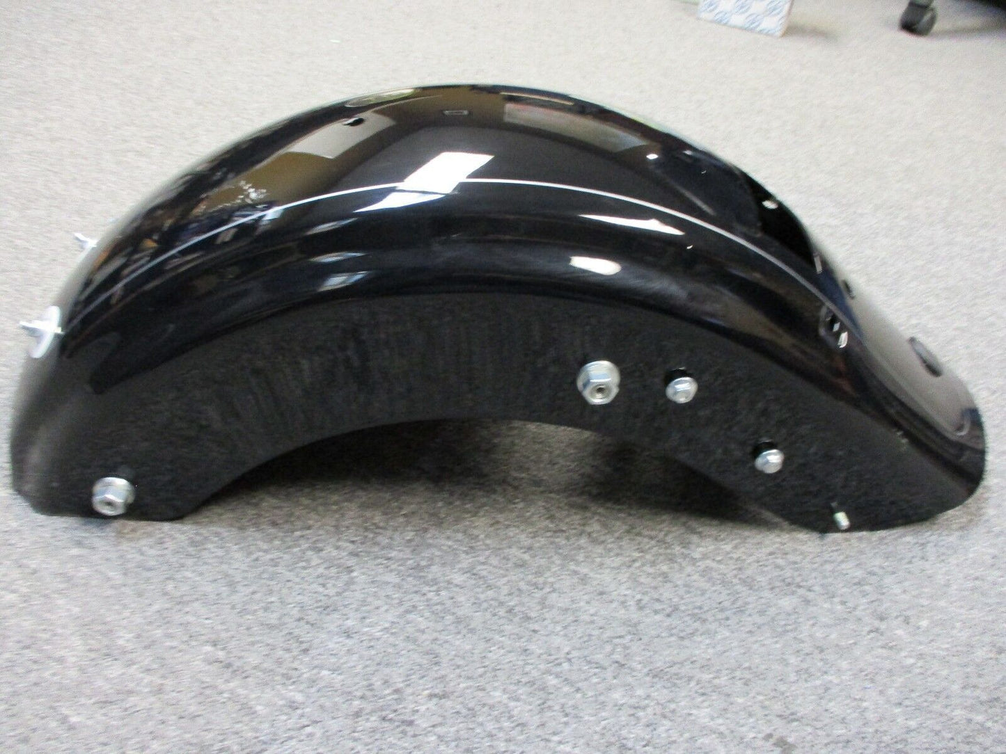 Harley Davidson FLHXS FLTR Rear Fender Vivid Black Silver Stripe 59500185DBX