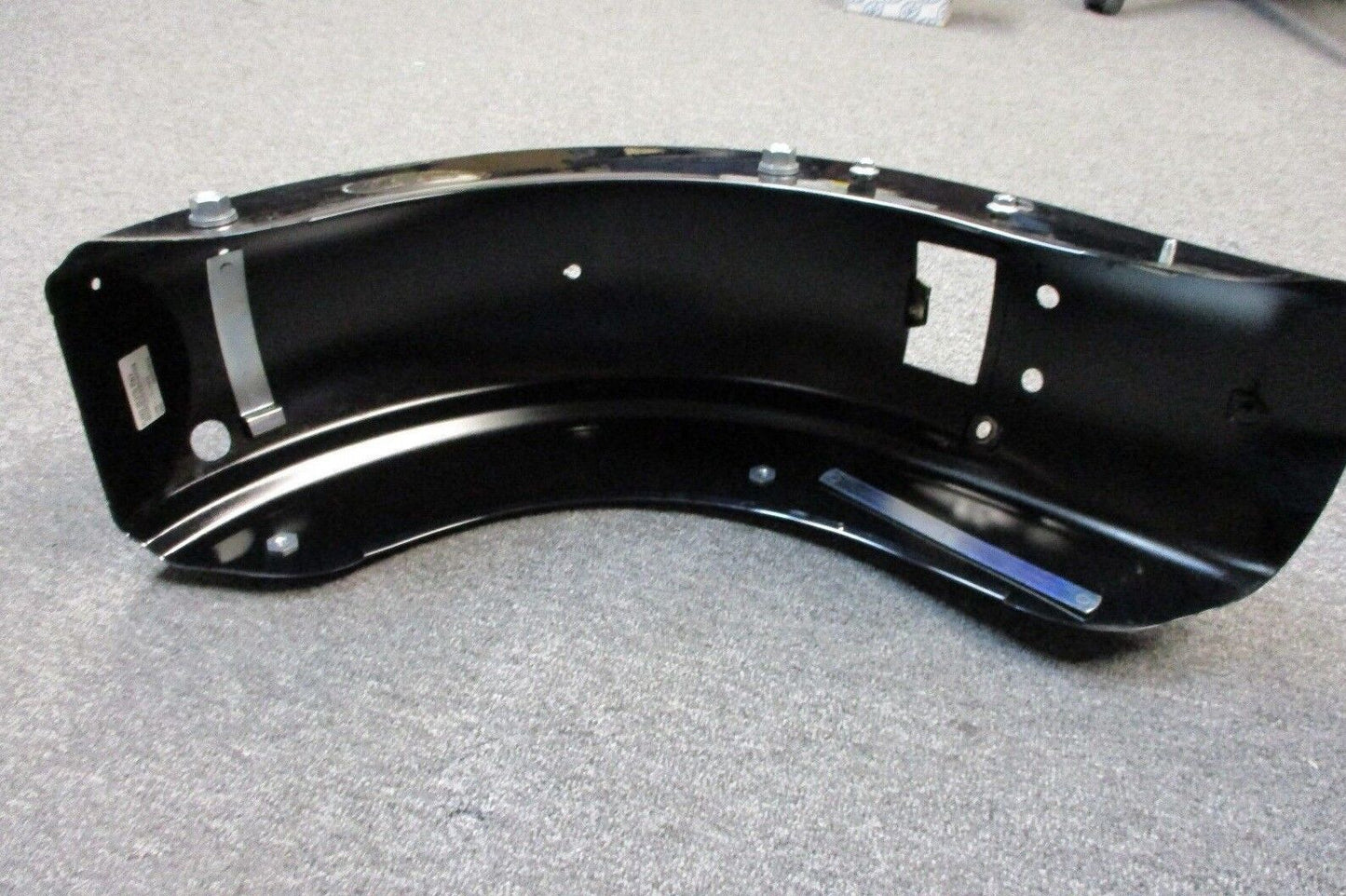 Harley Davidson FLHXS FLTR Rear Fender Vivid Black Silver Stripe 59500185DBX