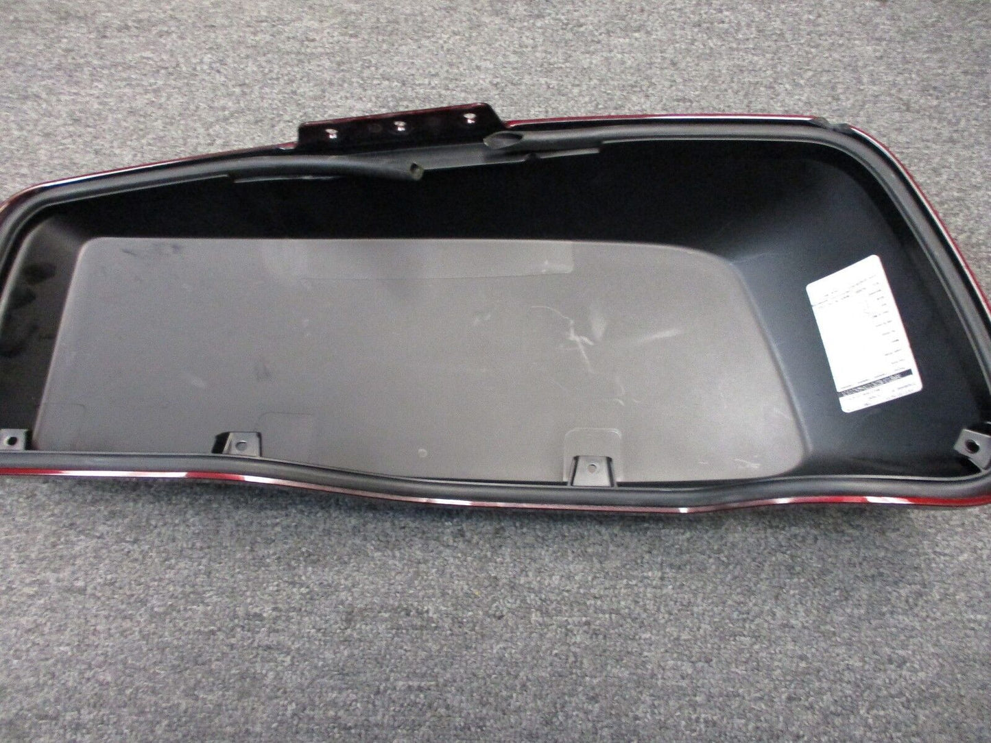 Harley Davidson OEM Right Saddlebag Lid Red FL Models 14-19  90200411