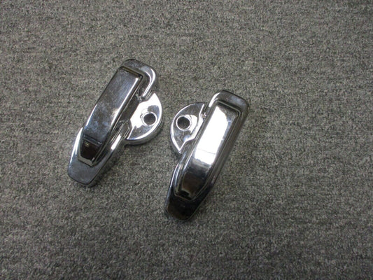 Chrome Axle Covers fits Harley Davidson Models