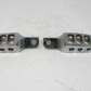 Aluminum Foot Pegs 45 Degrees Male-Mount Footrest For Harley Iron 883 Touring