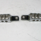 Aluminum Foot Pegs 45 Degrees Male-Mount Footrest For Harley Iron 883 Touring