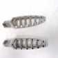 Aluminum Foot Pegs 45 Degrees Male-Mount Footrest For Harley Iron 883 Touring