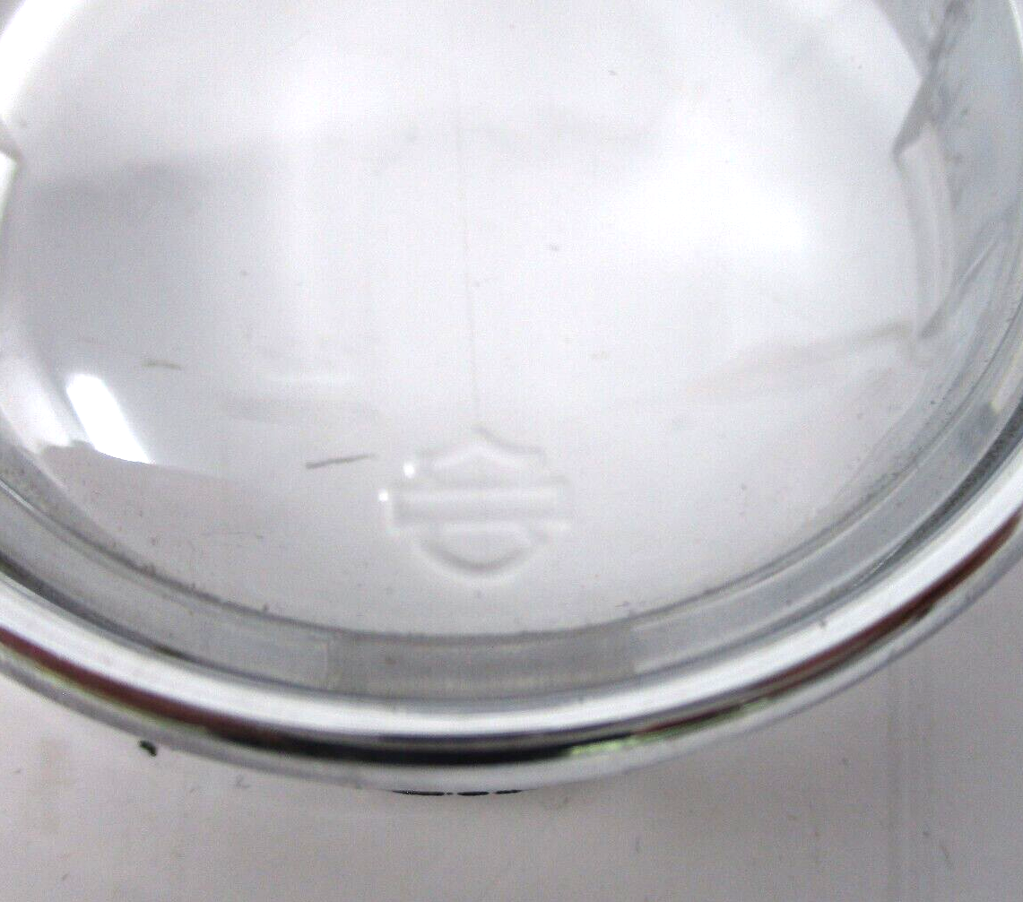 Harley-Davidson Bullet Turn Signal Trim Ring  with Clear Lens 69754-04