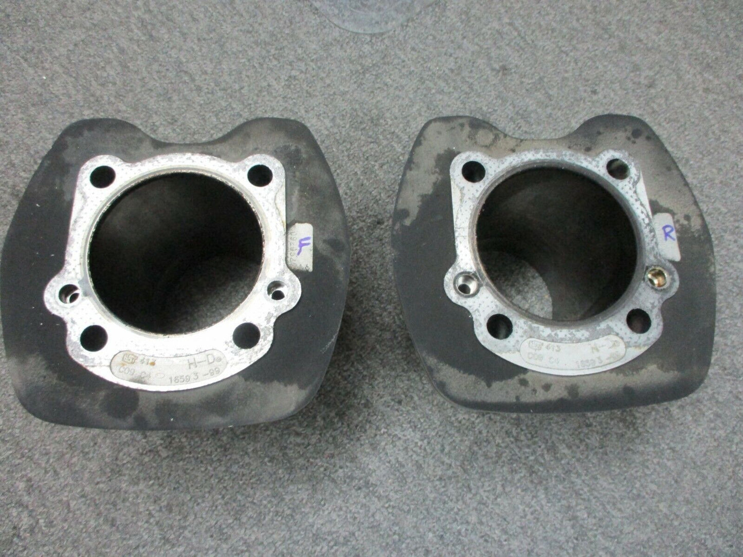 Harley Davidson OEM Twin Cam Cylinders  (3.75) Bore 88 Cubic Inches 16593-99