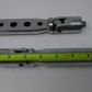 Chrome  STALLED Male Mount Foot Pegs PAIR Multi Fit