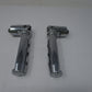 Chrome  STALLED Male Mount Foot Pegs PAIR Multi Fit