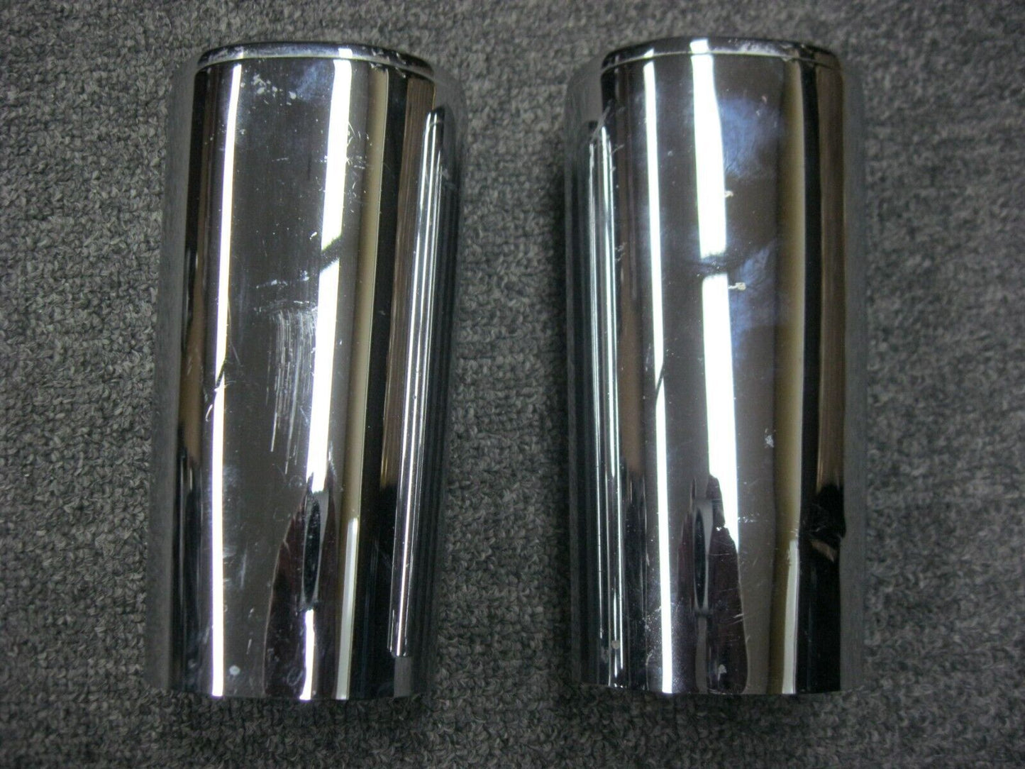 Harley Davidson OEM Pair of Fork Tube Covers (Cow Bell) 45964-86