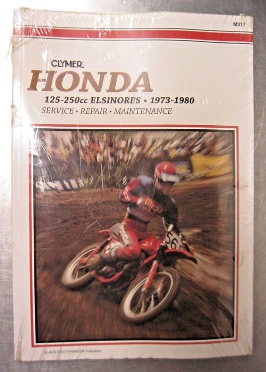 Clymer Honda 125-250cc Elsinores Service/Repair Manual 1973-1980  M317