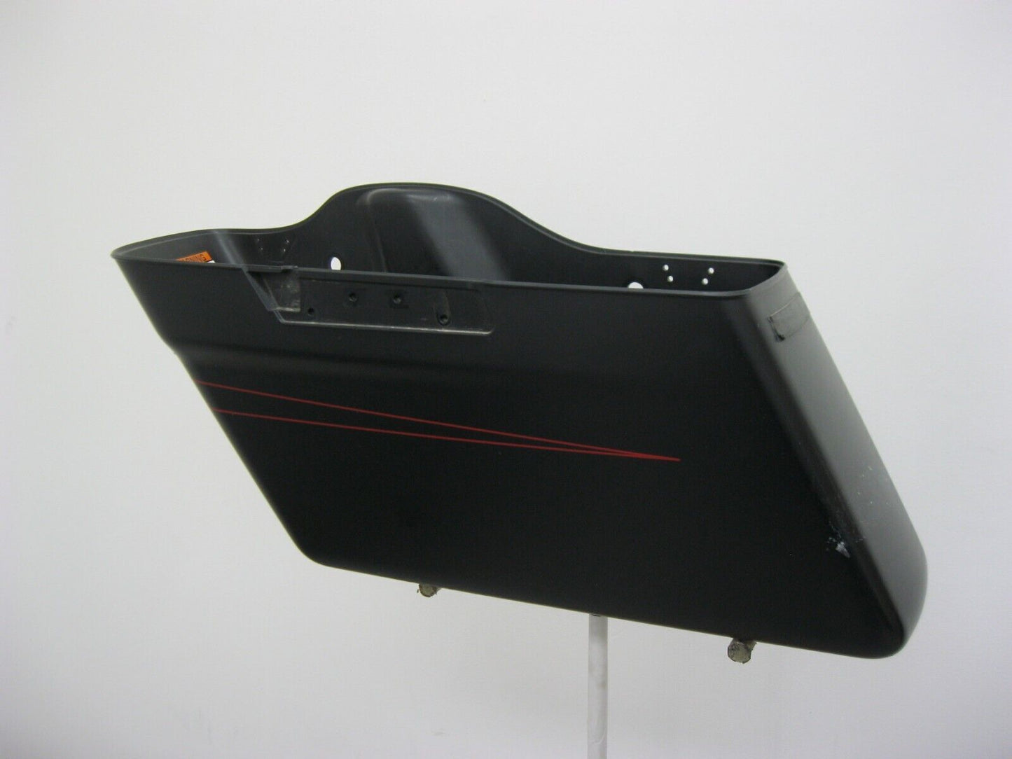 Harley-Davidson OEM Left Saddlebag Black with Red Detail 90200414 2014-Later