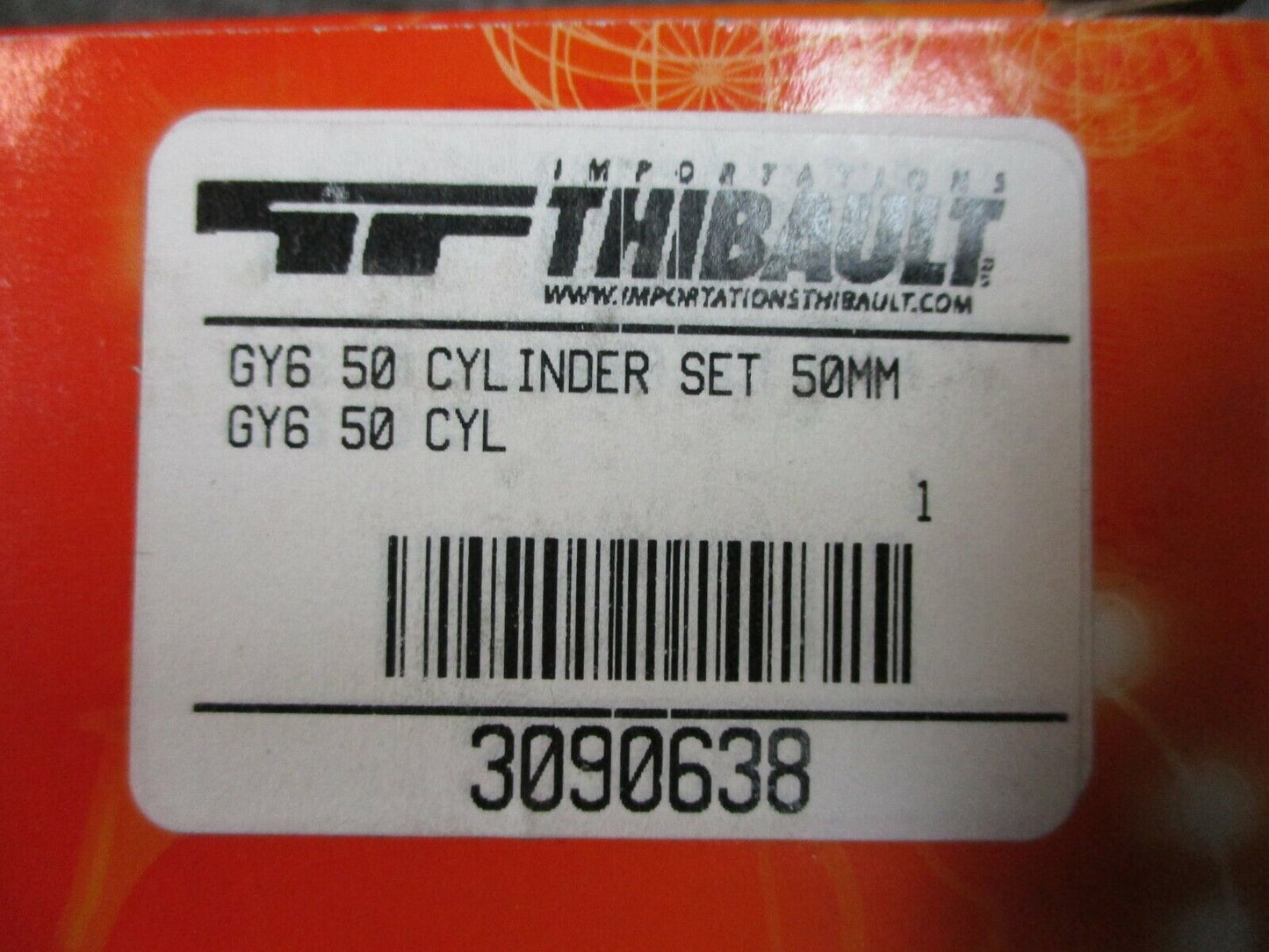 NCY Motor Co. 50 MM Cylinder Set for Scooters 3090638