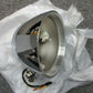 Mid-USA Motorcycle Custom Billet Head Light Bucket Chrome 12V 55/60W Halogen