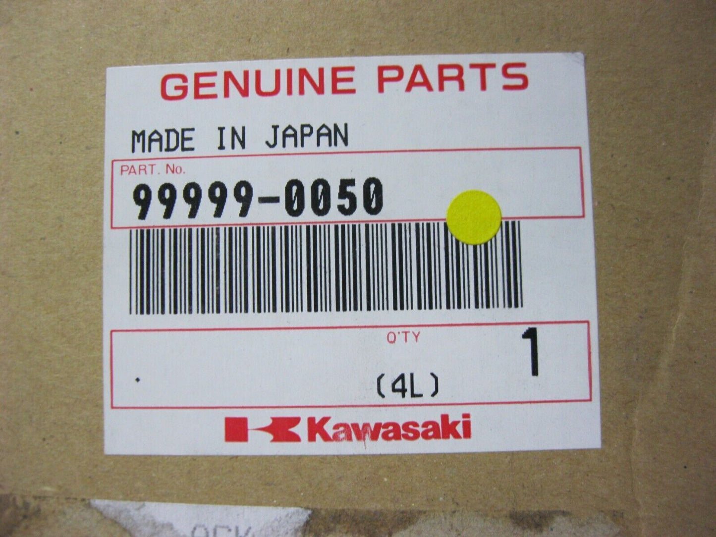 Kawasaki OEM Oil Filter 99999-0050