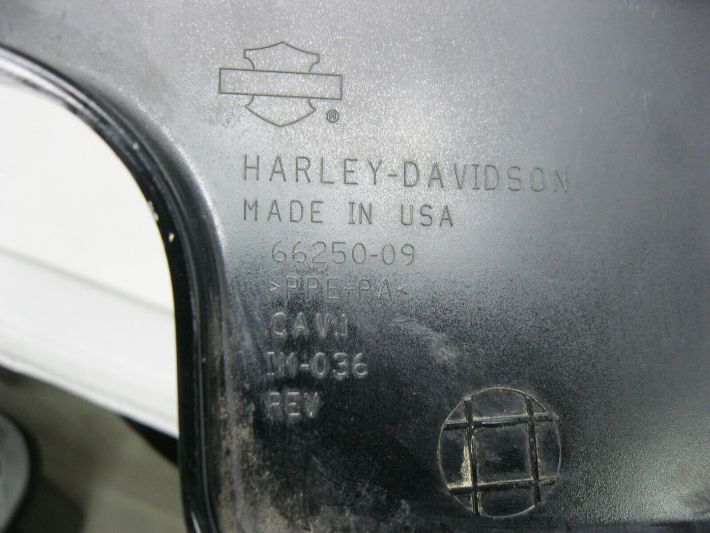 Harley Davidson OEM Side Cover Vivid Black 66250-09