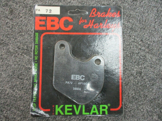 EBC Brake Pads Fits FL 80-83 Front, XL 79-81 Rear Harley Davidson Models  FA-72