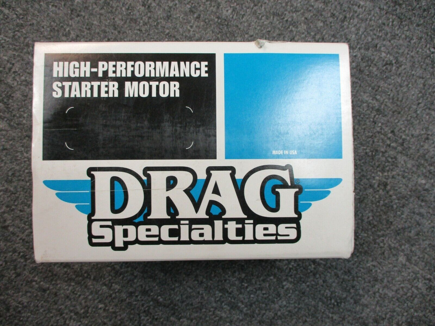 Drag Specialties Pre 1989 1.4KW Pestolite Black Starter for Big Twin's