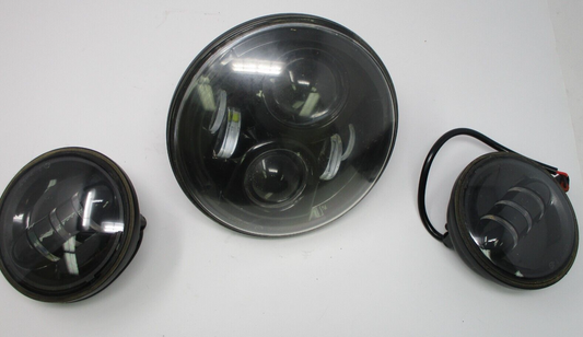 7'' Headlamp with 4.5'' LED Spotlamps RG004