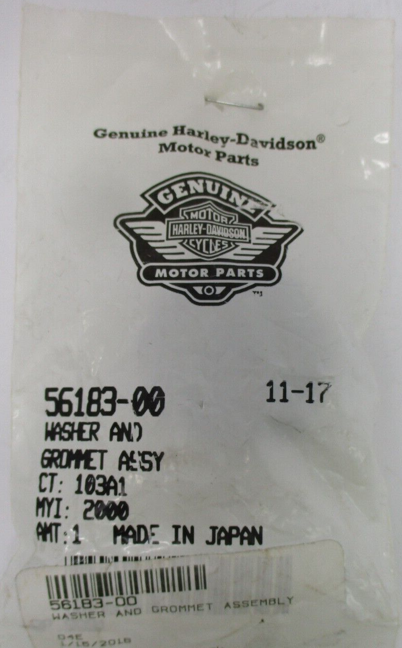 Harley-Davidson Washer and Grommet 56183-00