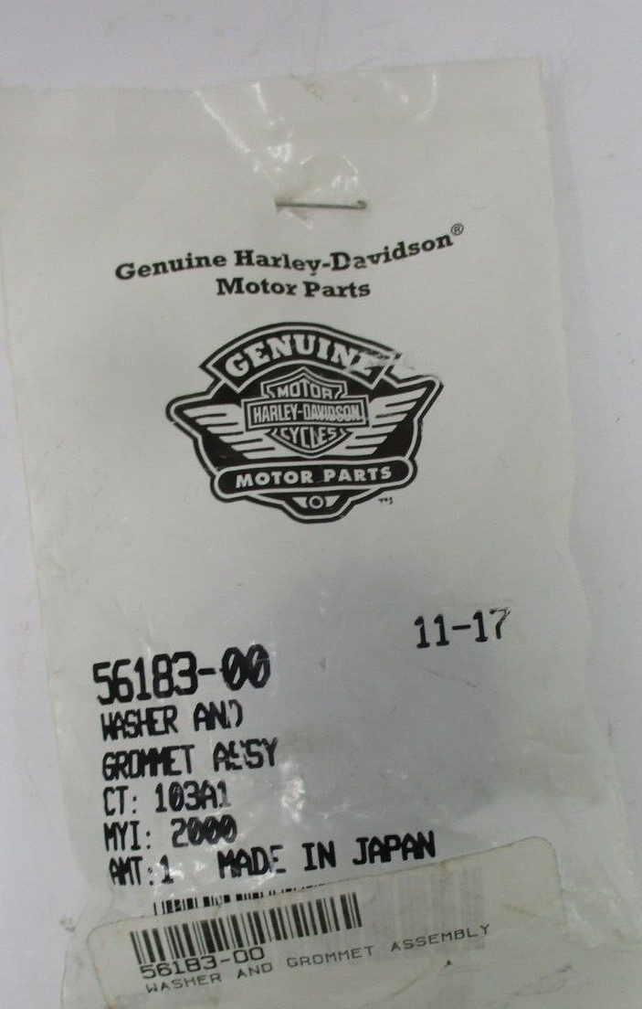 Harley-Davidson Washer and Grommet 56183-00