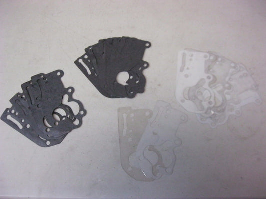 HARLEY DAVIDSON PUMP TO CASE GASKET FOR BT 81-91 PAPER (14 PC) PLASTIC (10 PC)