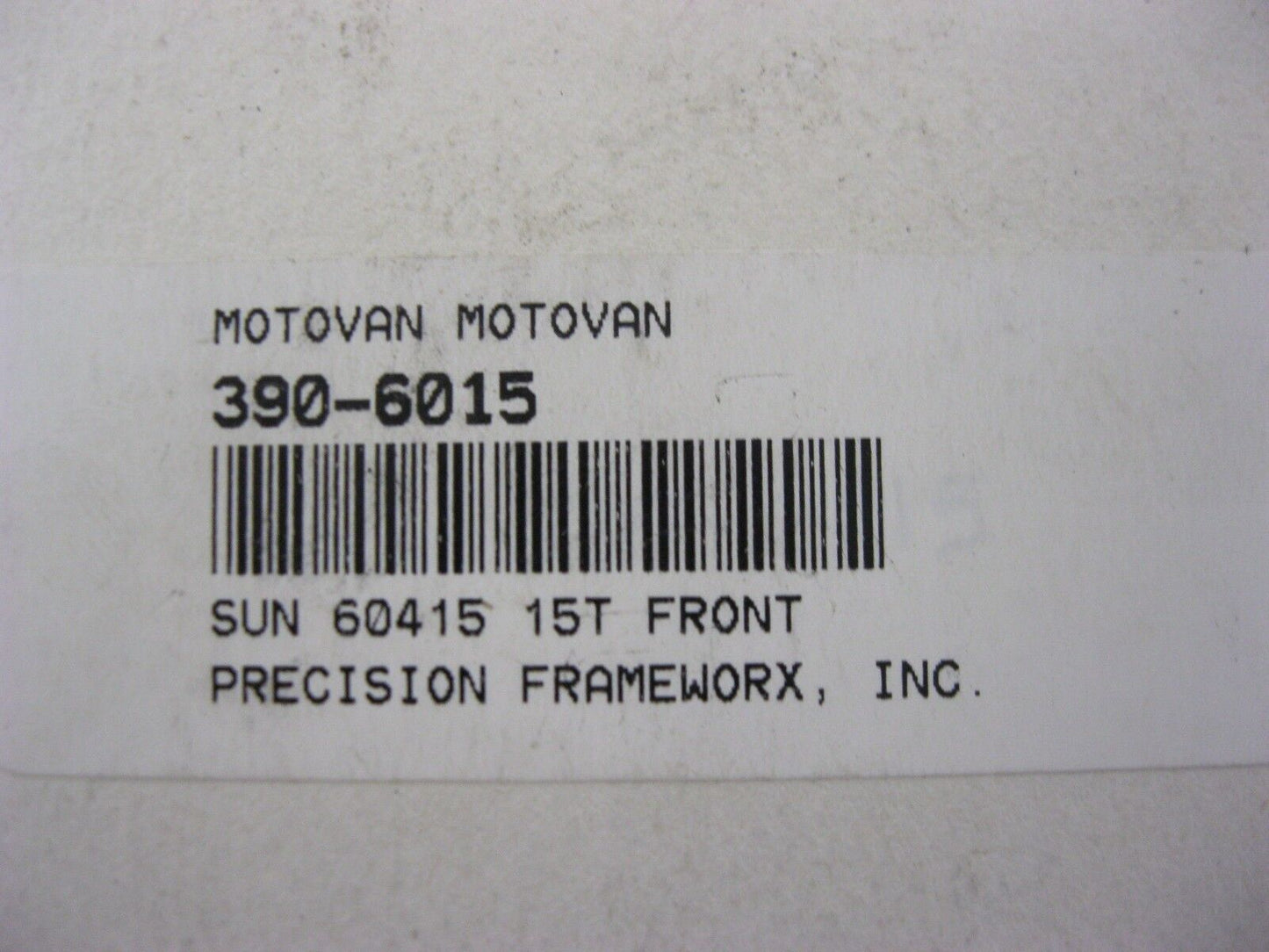 SUNSTAR 630 FRONT COUNTERSHAFT SPROCKET 15 TOOTH 390-6015