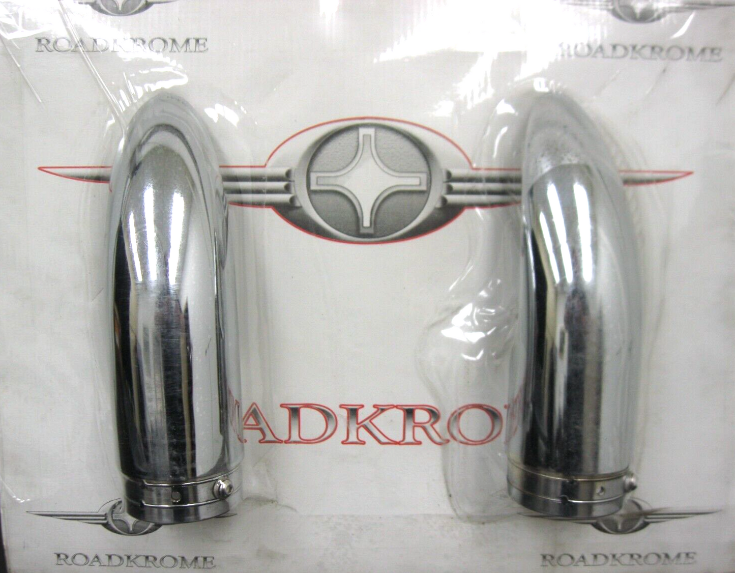 RoadKrome Spoon Type Exhaust Tips 72MM O.D.