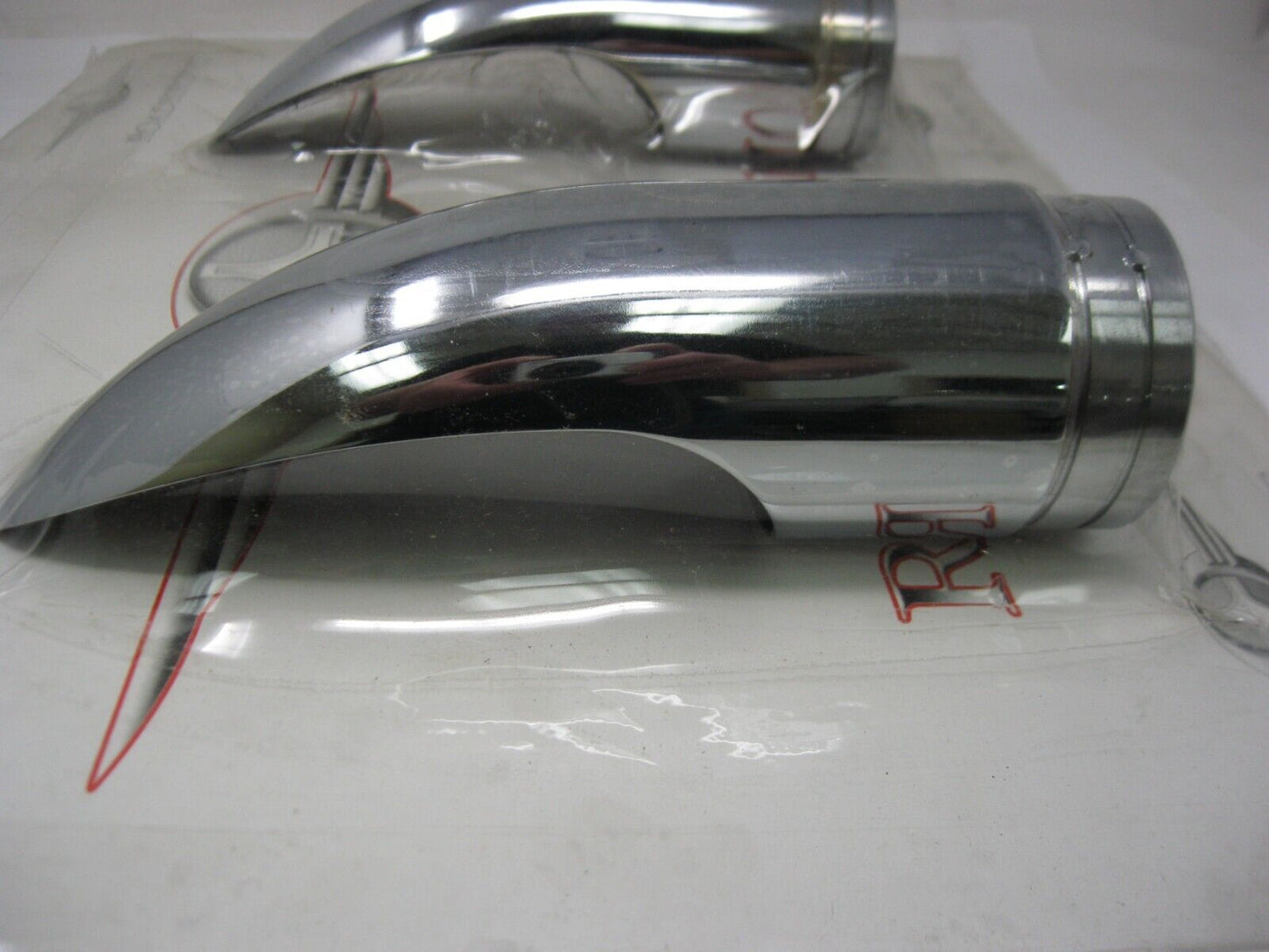 RoadKrome Spoon Type Exhaust Tips 72MM O.D.