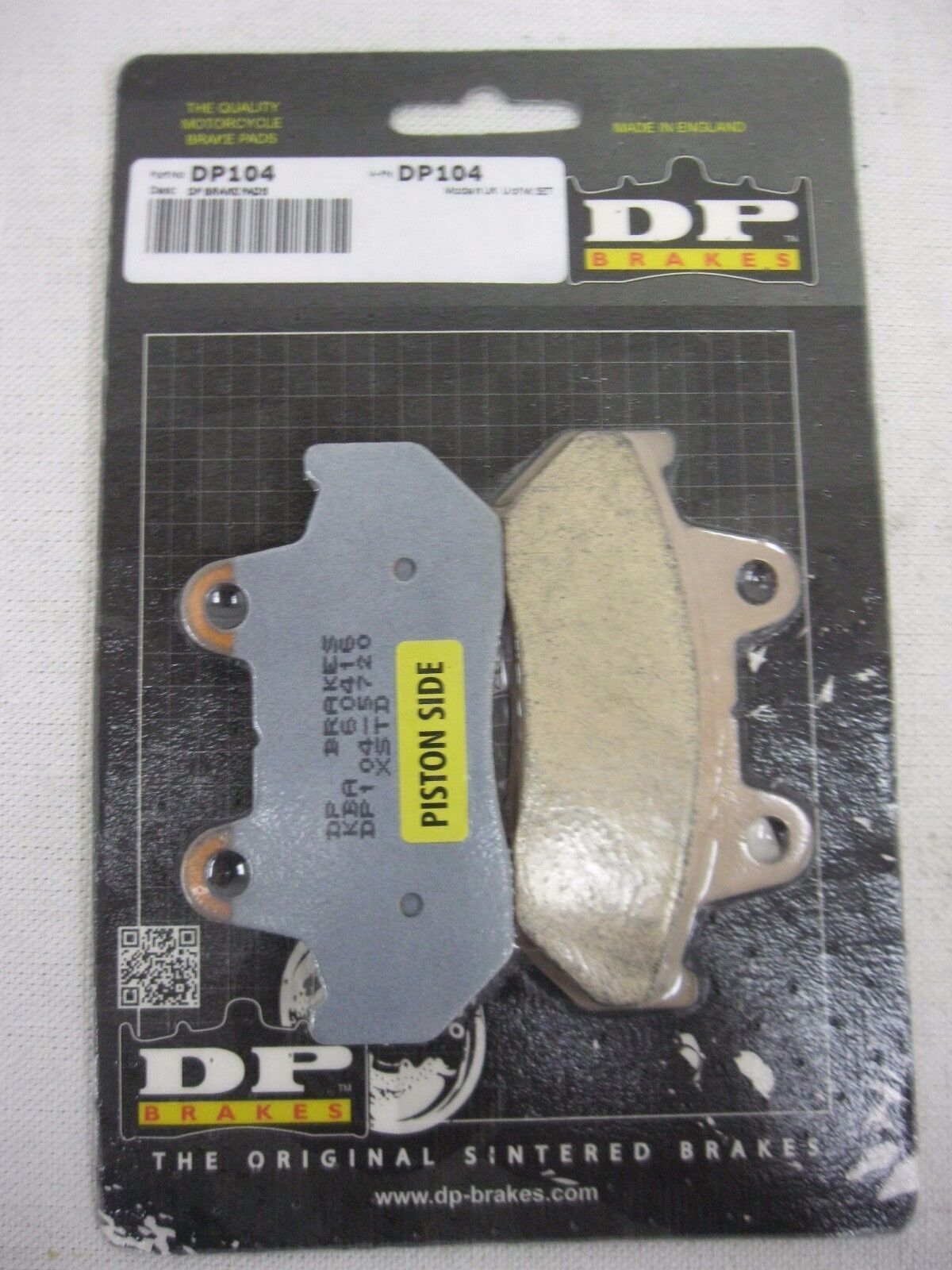 DP  BRAKE PADS FOR HONDA MOTORCYCLES DP104