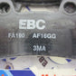 EBC YAMAHA TRIUMPH BRAKE PADS FA190