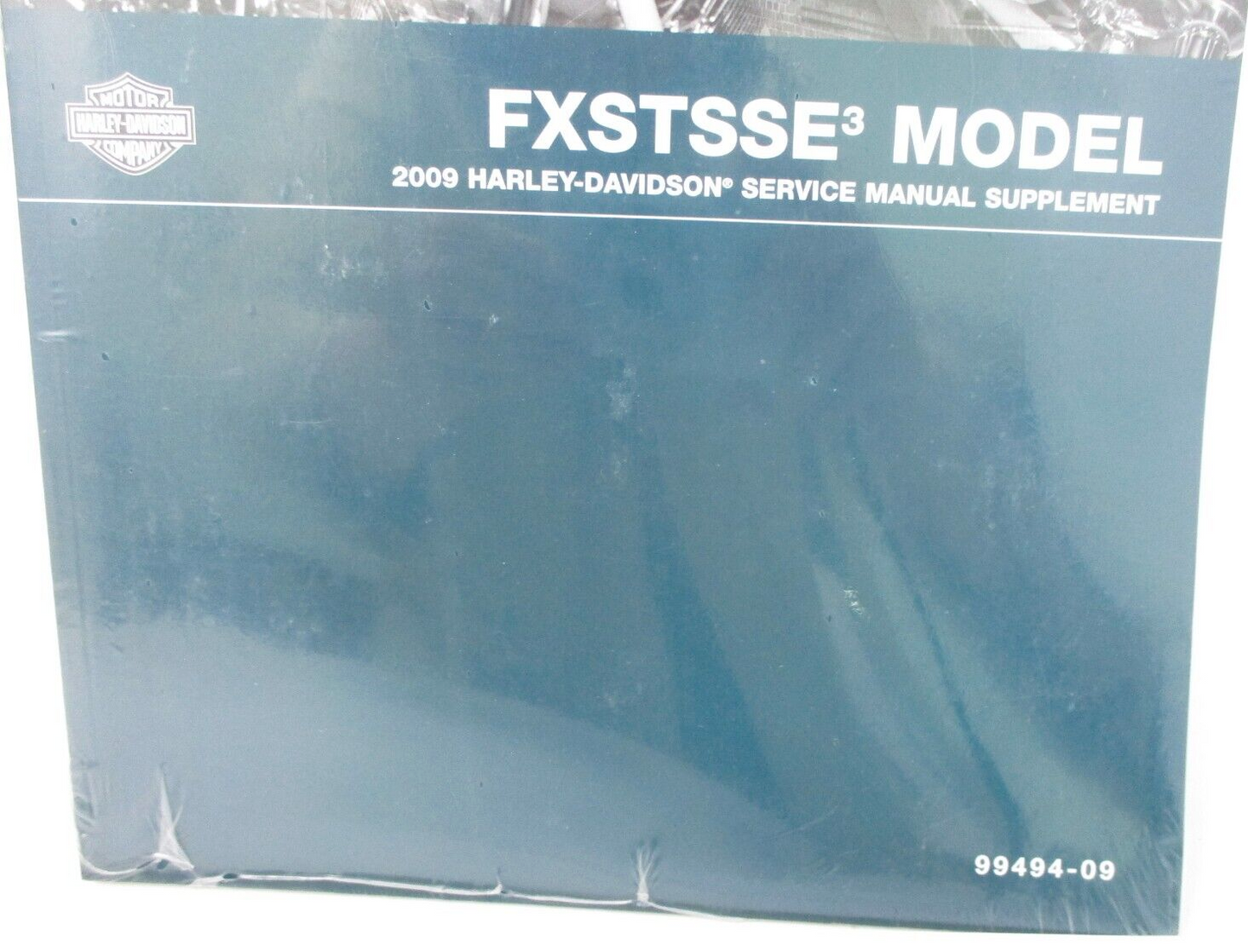 Harley-Davidson 2009 FXSTSSE3 Model Service Manual Supplement 99494-09