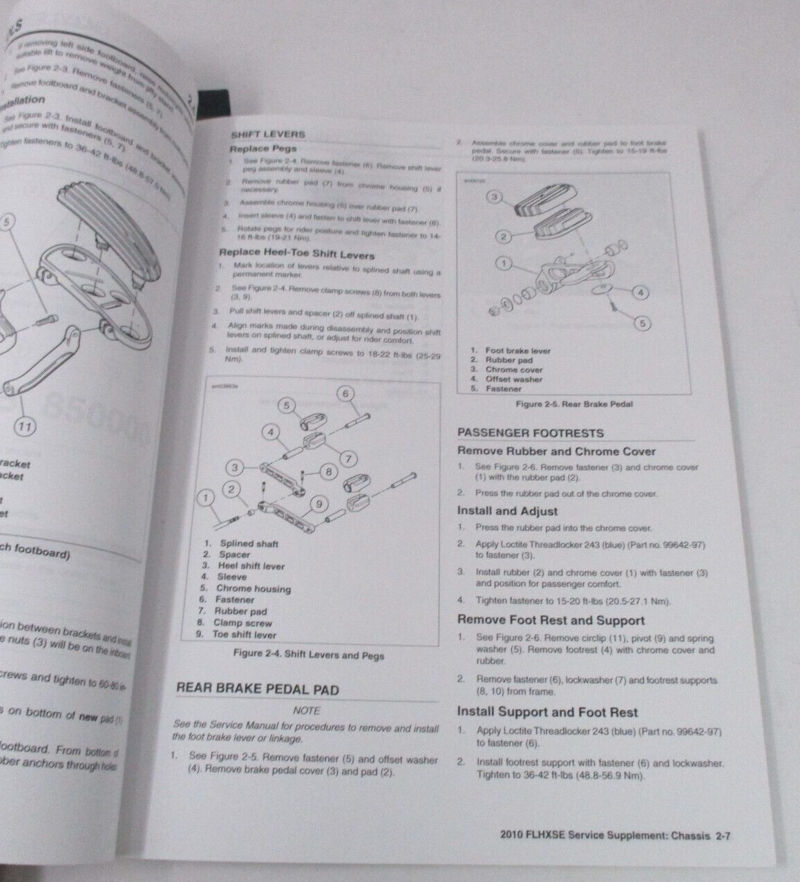 Harley-Davidson 2010 FLHXSE  Model Service Manual Supplement 99600-10