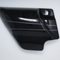 Harley Davidson OEM Left Side Cover Black with Silver Stripes 66250-09