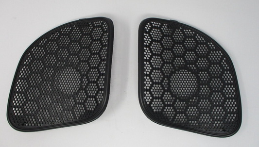 Harley Davidson OEM PAIR '15-'22 Front Stock Speaker Grill  Cover 76000453/454