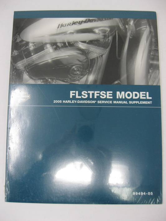Harley-Davidson 2005 FLSTFSE  Model Service Manual Supplement 99494-05