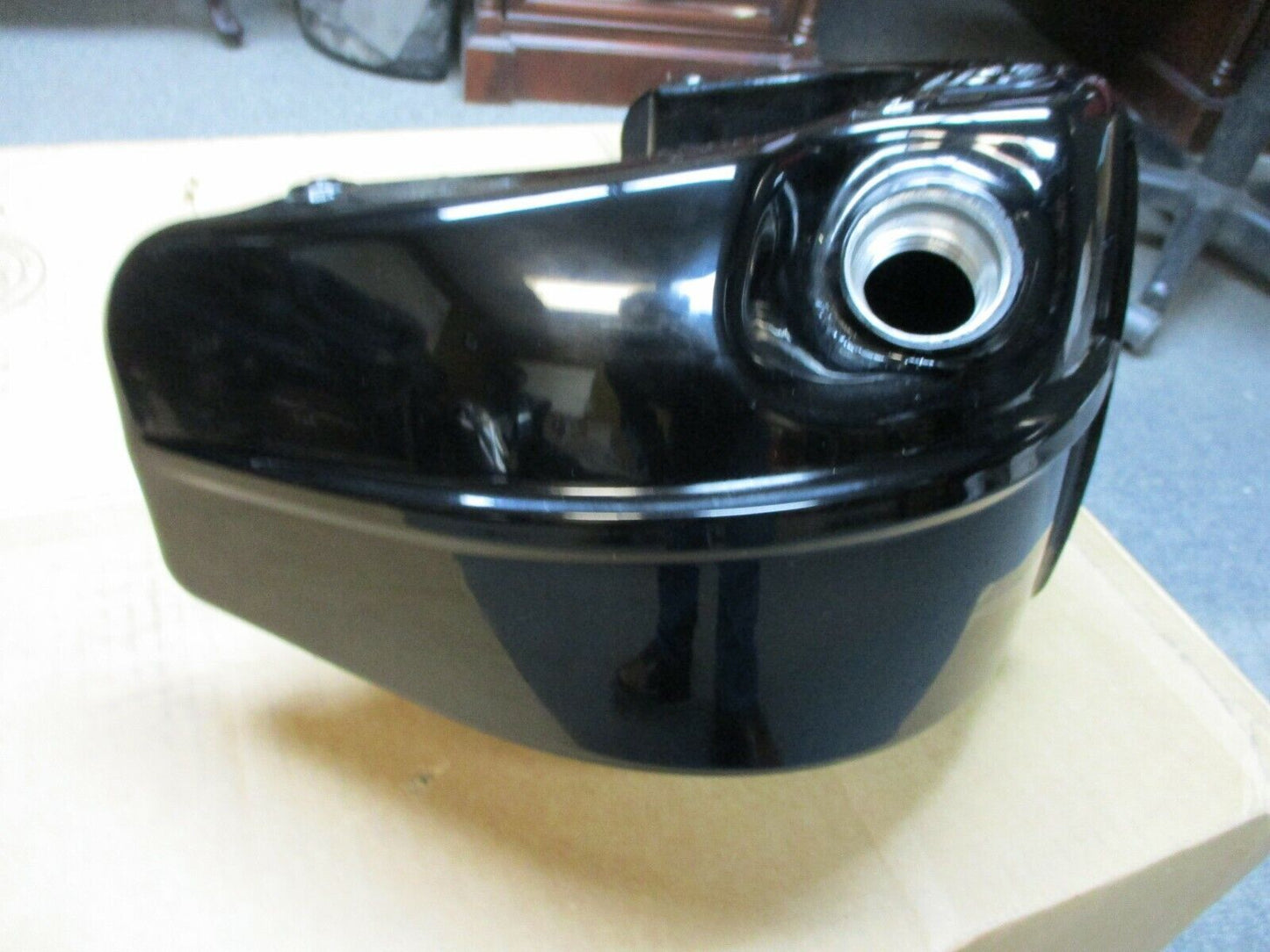 Harley Davidson OEM FXCWC Softail Rocker Oil Tank Gloss Black 62500013