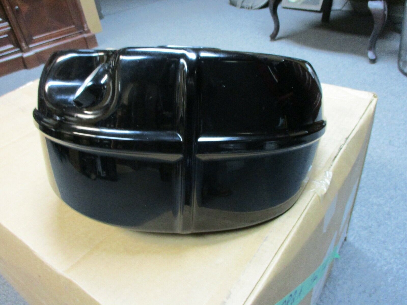 Harley Davidson OEM FXCWC Softail Rocker Oil Tank Gloss Black 62500013 ...