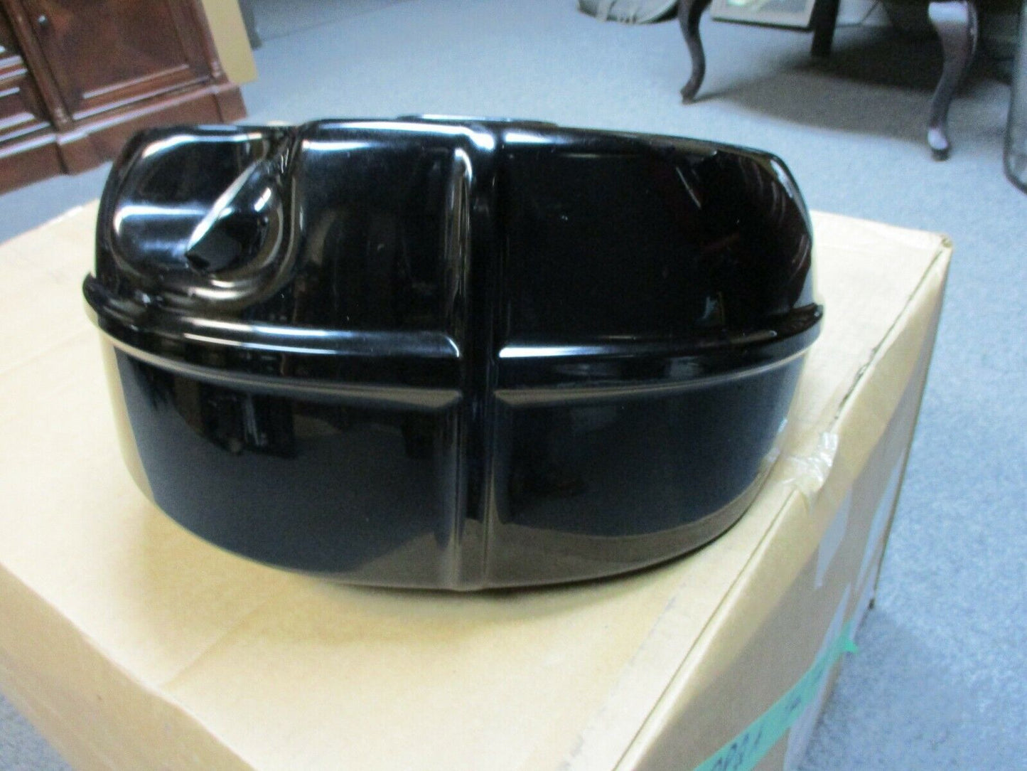 Harley Davidson OEM FXCWC Softail Rocker Oil Tank Gloss Black 62500013