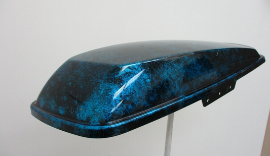 Harley Davidson OEM '14 - Later LH Custom Hydrodipped Saddlebag Lid 90200413